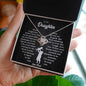 Daughter from Dad l Dreams l Love Knot Necklace