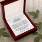 To My Beautiful Daughter l Love Knot Necklace