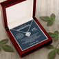 To My Daughter - Life l Love Knot Necklace l Dad