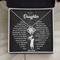 Daughter from Dad l Dreams l Love Knot Necklace