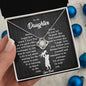 Daughter from Dad l Dreams l Love Knot Necklace