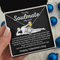 To My Soulmate - Beer Drinkin' l Love Knot Necklace