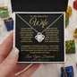 Wife - First Date l Love Knot Necklace