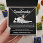 To My Soulmate - Beer Drinkin' l Love Knot Necklace