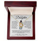 Daughter from Dad l Love Knot Necklace