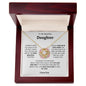 DAUGHTER WREATH l Love Knot Necklace