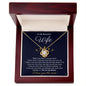 To My Wife l Love Knot Necklace
