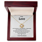 To My Love l Love Knot Necklace