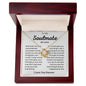 To My Soulmate - Forever My Love l Love Knot Necklace