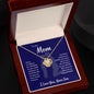 My Mom l Loved Mother - Son l Love Knot Necklace