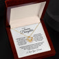 To My Beautiful Daughter l Love Knot Necklace