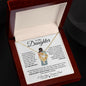 Daughter from Dad l Love Knot Necklace