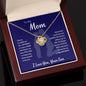 My Mom l Loved Mother - Son l Love Knot Necklace