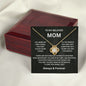 To My Mom - First Home l Love Knot Necklace