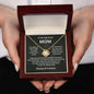 To My Mom - First Home l Love Knot Necklace