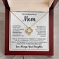 To My Mom - The Greatest l Love Knot Necklace
