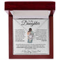 Daughter from Dad l Love Knot Necklace