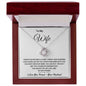 To My Wife - Start l Love Knot Necklace