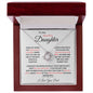 DAUGHTER FROM DAD l WINNER l LOVE KNOT NECKLACE