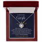 To My Wife l Love Knot Necklace