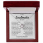 To My Soulmate - Forever My Love l Love Knot Necklace