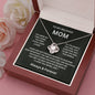 To My Mom - First Home l Love Knot Necklace
