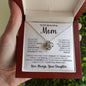 To My Mom - The Greatest l Love Knot Necklace