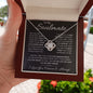My Soulmate - First Date l Love Knot Necklace
