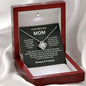 To My Mom - First Home l Love Knot Necklace