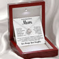 To My Mom - The Greatest l Love Knot Necklace