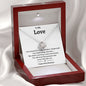 To My Love l Love Knot Necklace