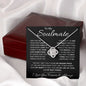 My Soulmate - First Date l Love Knot Necklace