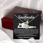 To My Soulmate - Beer Drinkin' l Love Knot Necklace