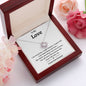 To My Love l Love Knot Necklace