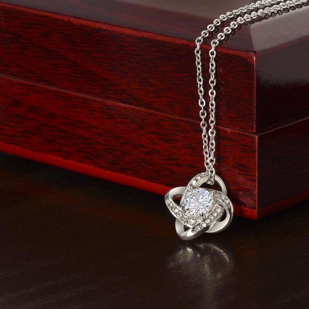 To My Wife - Married You l Love Knot Necklace