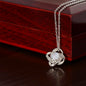 To My Soulmate - Beer Drinkin' l Love Knot Necklace