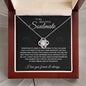 Soulmate - My Best Friend l Love Knot Necklace