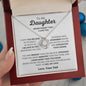 Daughter/Dad - Feeling l Love Knot Necklace