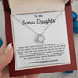 My Bonus Daughter -Blessing l Love Knot Necklace