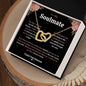 Soulmate l Interlocking Hearts Necklace