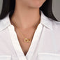 Granddaughter/Grandpa l Interlocking Hearts Necklace