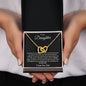 To My Daughter l Interlocking Hearts Necklace