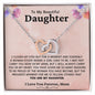 Daughter from Mom l Interlocking Hearts Necklace