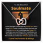 Soulmate l Interlocking Hearts Necklace