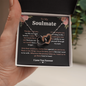 Soulmate l Interlocking Hearts Necklace