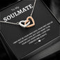 Soulmate - First Kiss l Interlocking Hearts Necklace