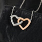 To My Smokin' Hot Soulmate l Interlocking Hearts Necklace
