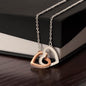 Soulmate l Interlocking Hearts Necklace