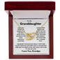 Granddaughter/Grandpa l Interlocking Hearts Necklace