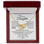 Daughter from Dad l Interlocking Hearts Necklace